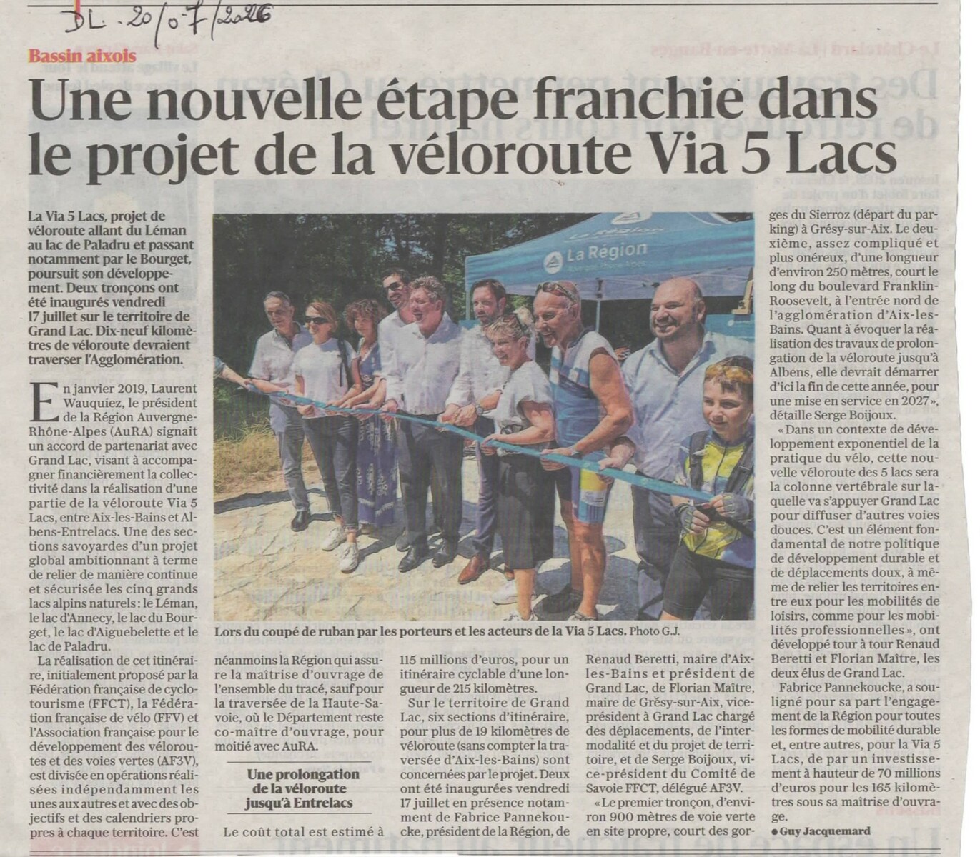 Inauguration Via 5 Lacs