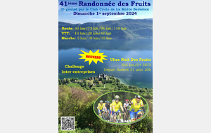 Randonnée des Fruits